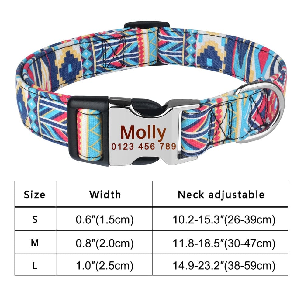 AdjustableDogCollar™ - Woof Woof Lover