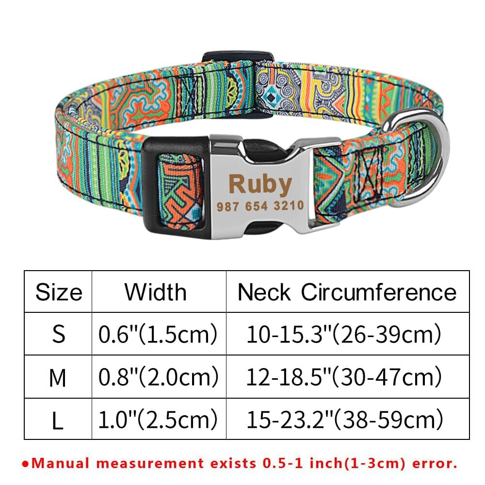 AdjustableDogCollar™ - Woof Woof Lover