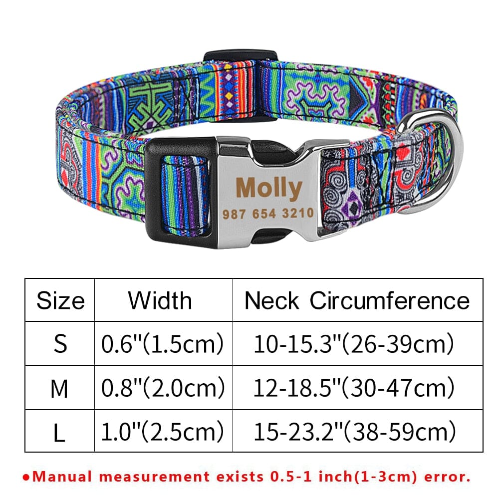 AdjustableDogCollar™ - Woof Woof Lover