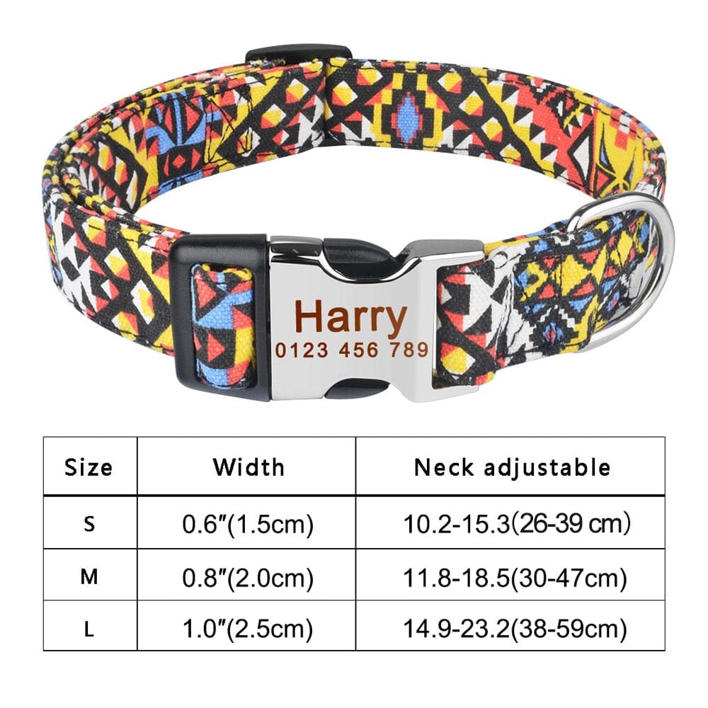 AdjustableDogCollar™ - Woof Woof Lover